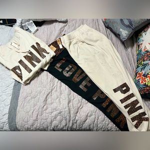 Victoria Secret Pink 3pc Outfit set brand new WITH tags attached!